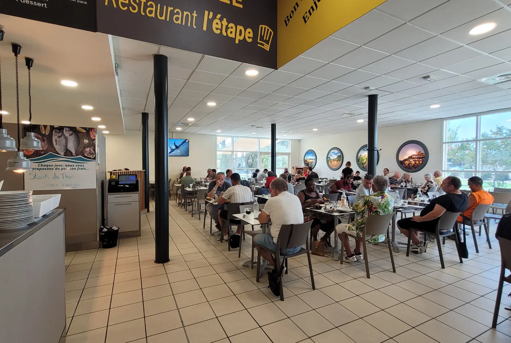 Recrutement Truck Etape Béziers restaurant Vendres